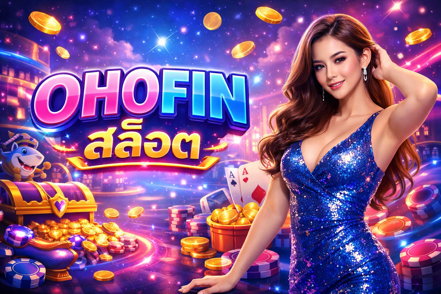 OHOFIN สล็อต เว็บตรงสายปั่นตัวจริง เล่นง่าย แตกไว ระบบออโต้ 2026